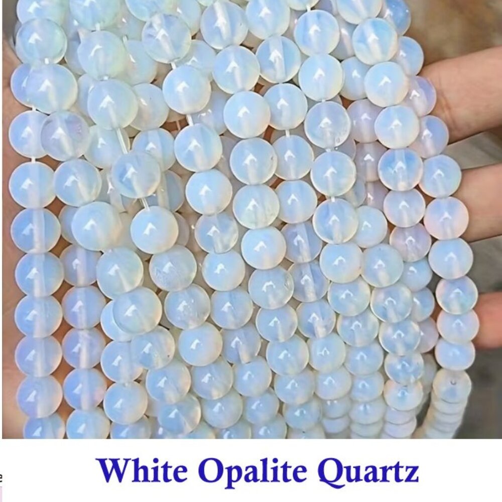 White Opalite Quartz Moonstone